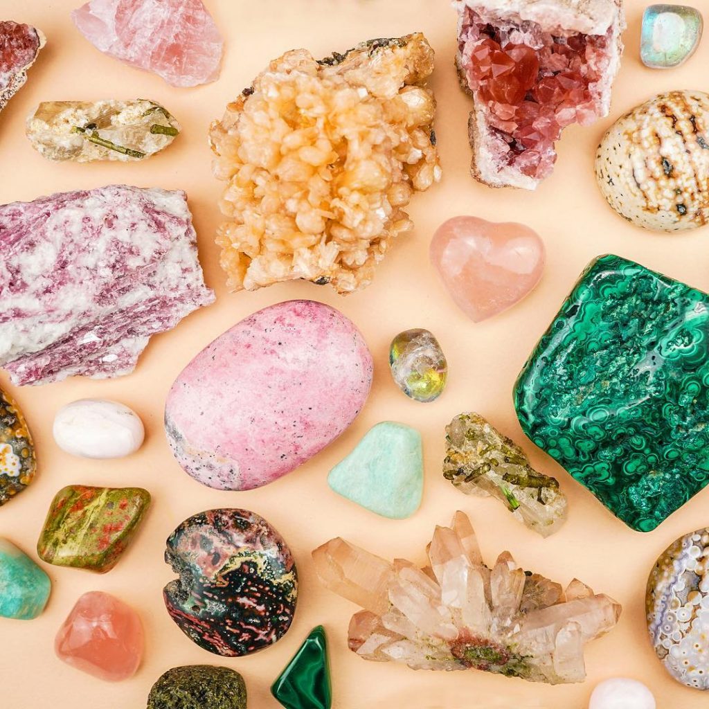 crystal energy - abundance of pretty crystals