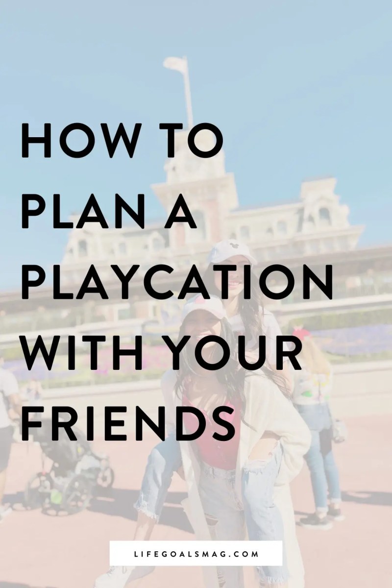 planning a playcation - a fun vacation trip