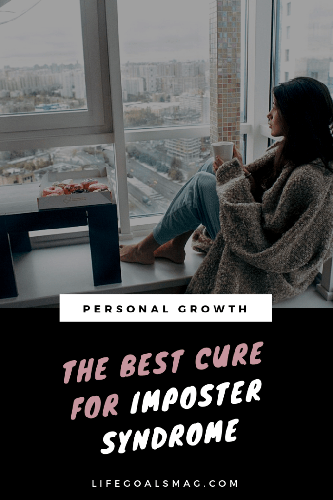 when you're in a career, offered a raise or promotion, but you don't feel worthy- you may have imposter syndrome. fraudy feelings are very common, especially for women!