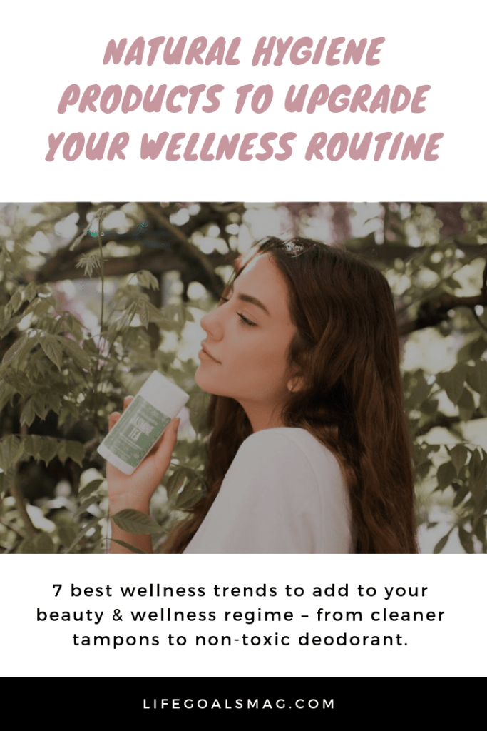 7 best wellness products to add to your beauty & wellness regime – from cleaner tampons to non-toxic deodorant.